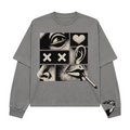 THE FRAGMENT — Portrait Double-Layer Tee