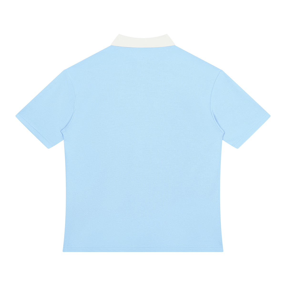 Color Block Quarter-Zip Polo Shirt