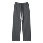 360 GSM Solid Color Fleece Straight Leg Pants (U)