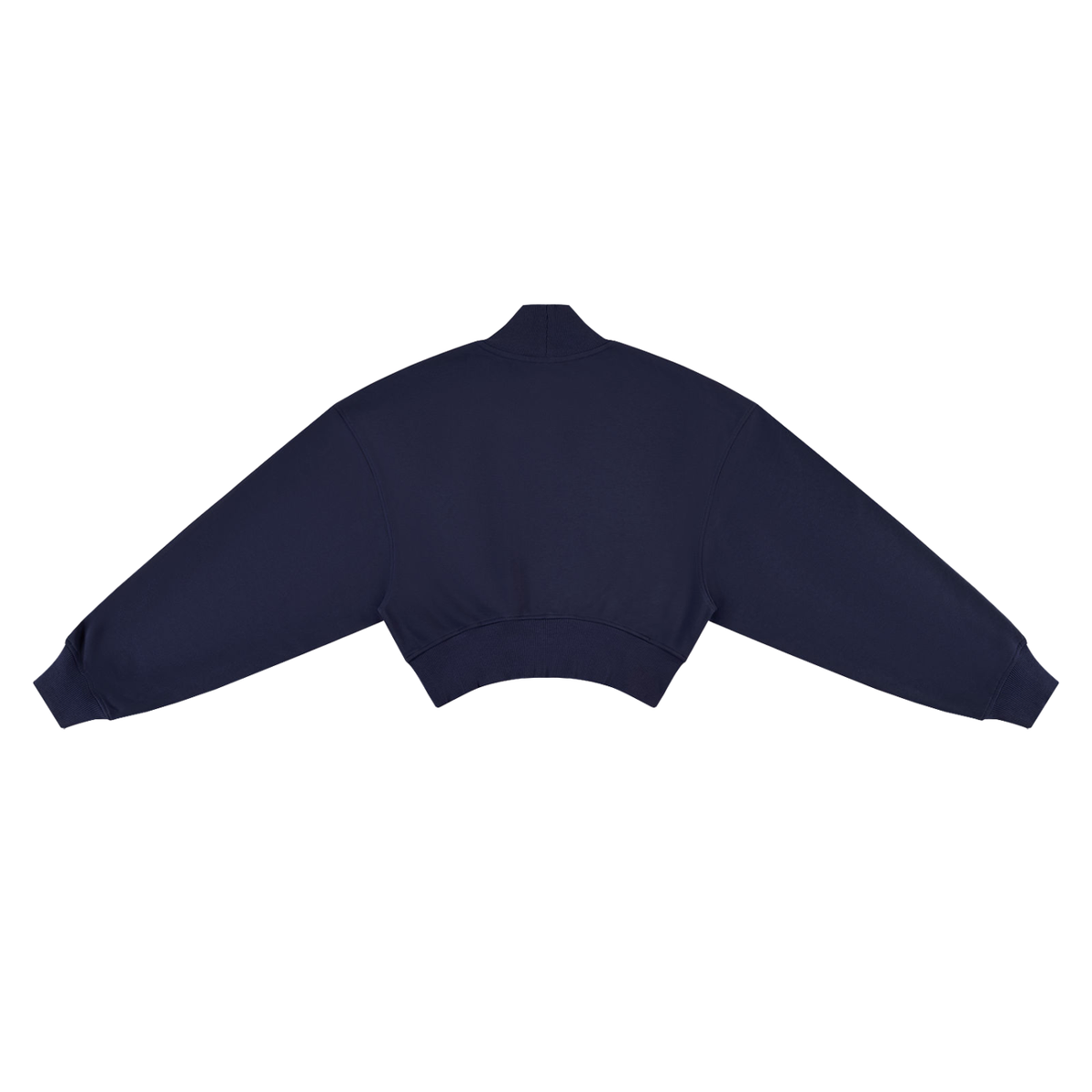 280 GSM Crop Mock Neck Sweatshirt (W)
