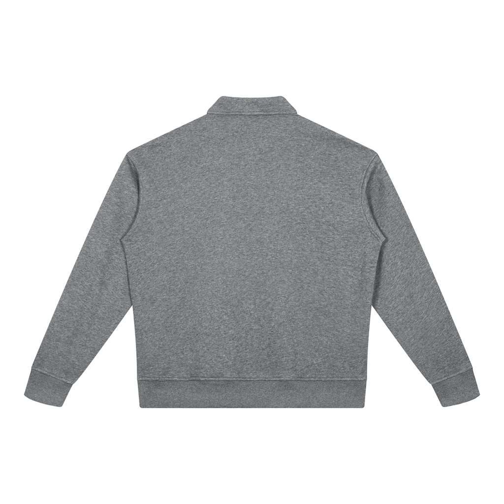 350 GSM Boxy Quarter-Zip Sweatshirt (U)