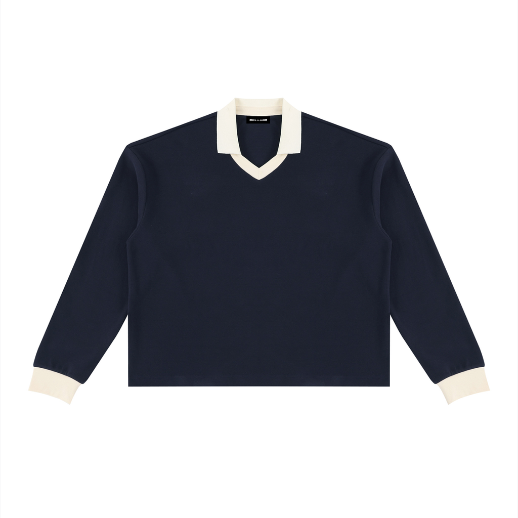 320 GSM Color Block Long Sleeve Sweatshirt