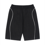 210 GSM  Piping Drawstring Shorts (U)