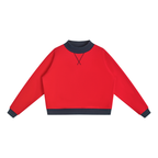 350 GSM Mock Neck Crewneck Sweatshirt (W)