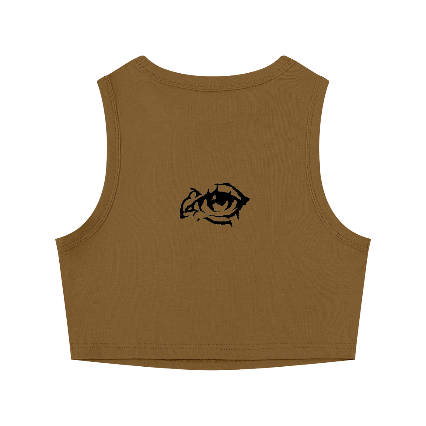 Women's Tight Crewneck Crop Tank Top