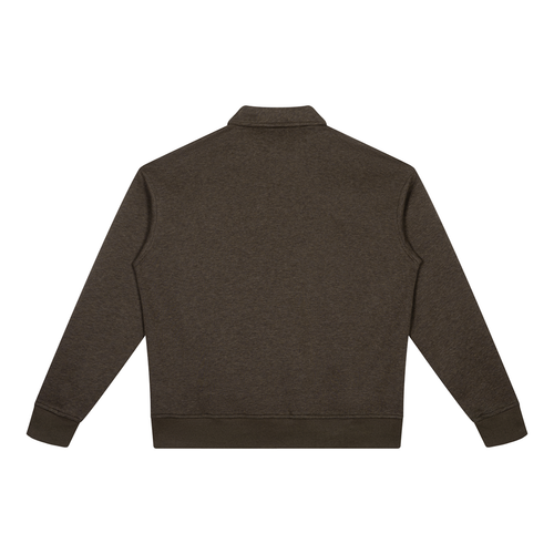 Boxy Quarter-Zip Sweatshirt