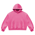 390 NGSM Vintage Wash Boxy Fleece Hoodie (U)
