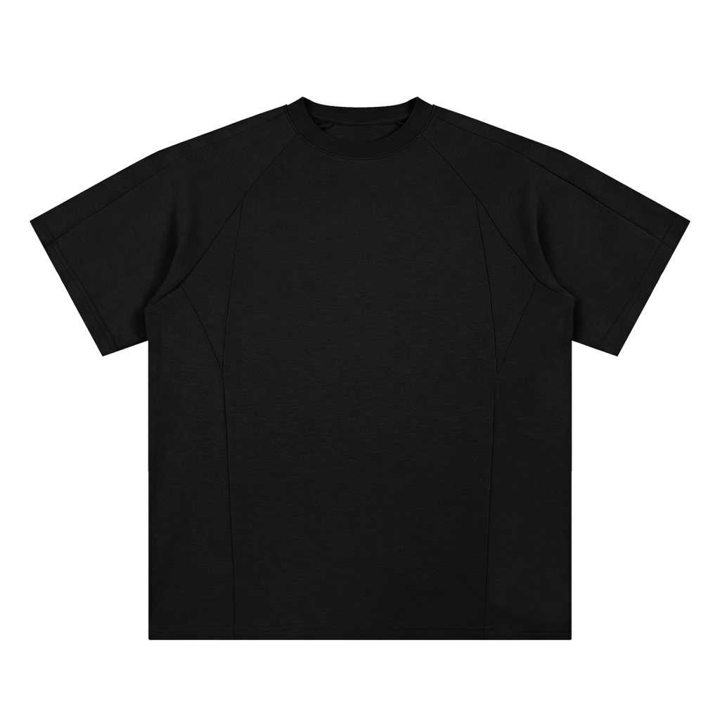 Oversized Paneled Raglan T-Shirt