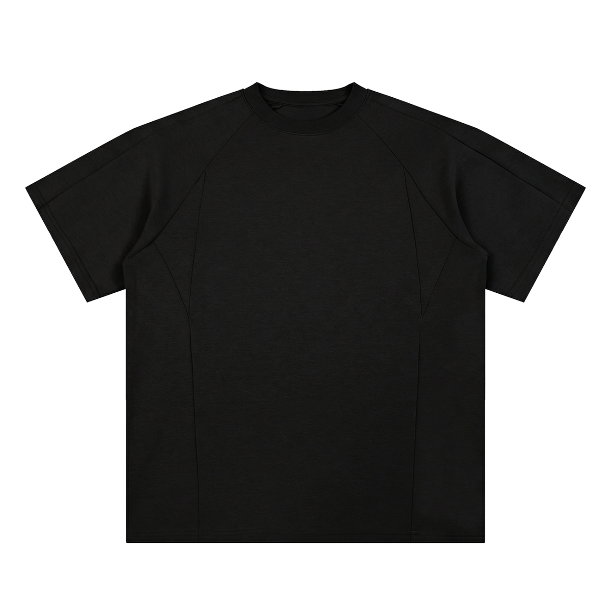 Oversized Paneled Raglan T-Shirt