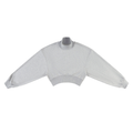 280 GSM Crop Mock Neck Sweatshirt (W)