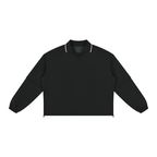 380 GSM Boxy Collared Detachable Sweatshirt (U)