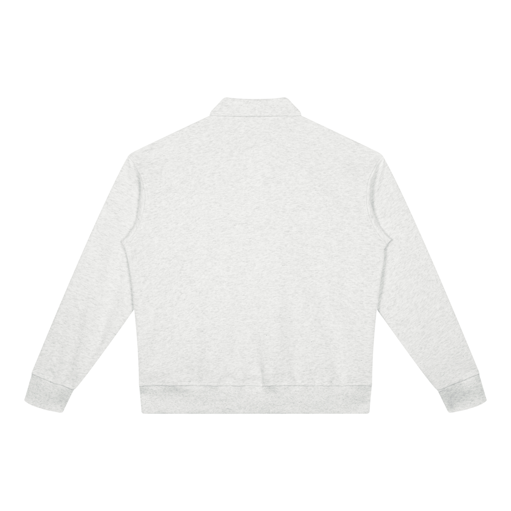 350 GSM Boxy Quarter-Zip Sweatshirt (U)