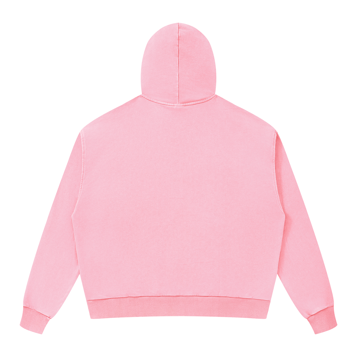 350 GSM Mineral Wash Boxy Full Zip Hoodie (U)