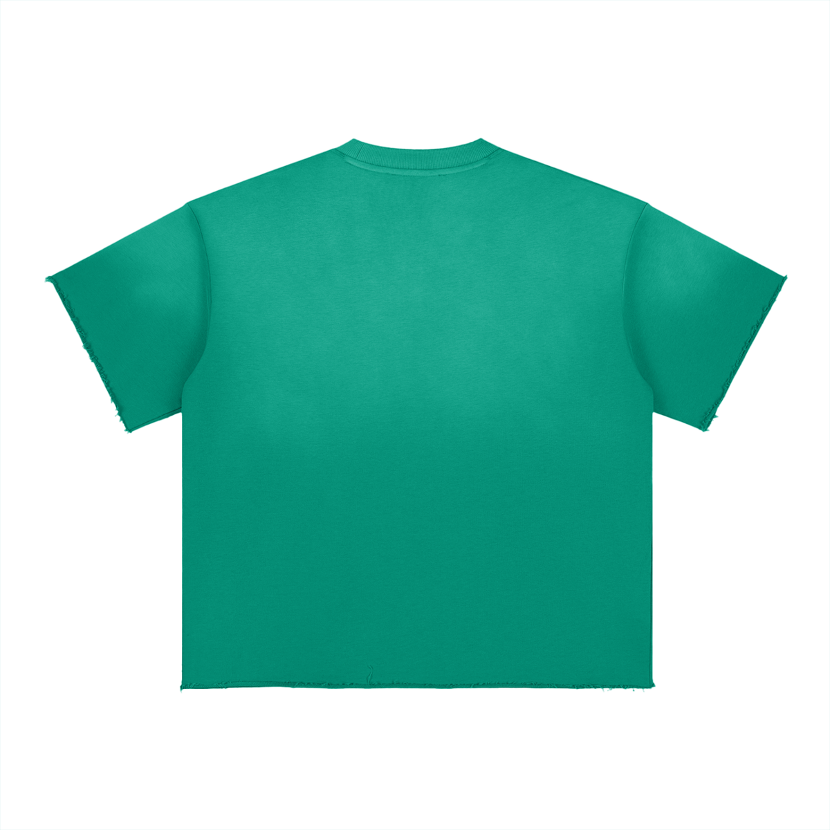 Sun Faded Raw Edge T-Shirt