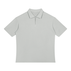 Color Block Quarter-Zip Polo Shirt