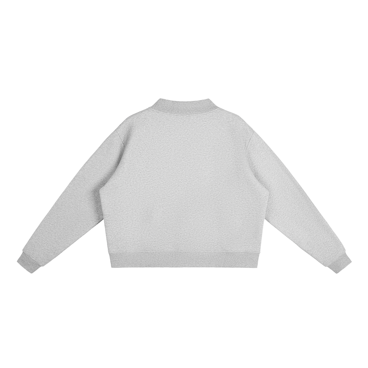 350 GSM Essential Fleece Mock-Neck Crew Sweatshirt (W)