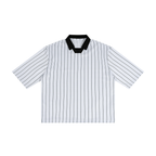 Pinstripe Collared Soccer Jersey