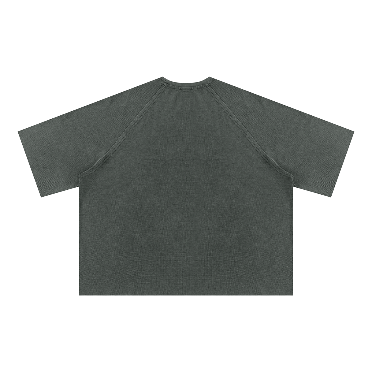 340 GSM Mineral Wash Boxy Waffle T-Shirt (U)