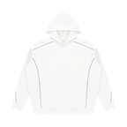 345 GSM Oversized Piping Fleece Hoodie (U)