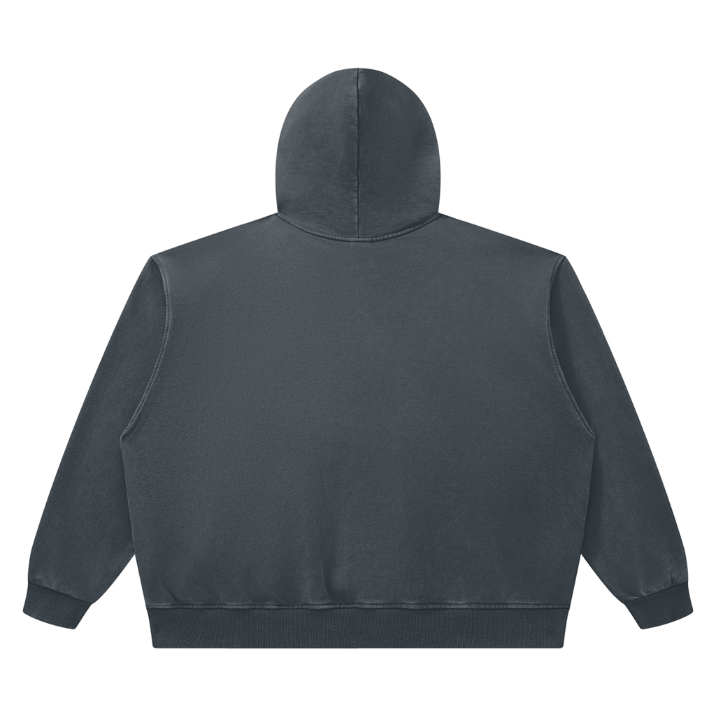420 GSM Heavyweight Vintage Wash Boxy Hoodie (U)