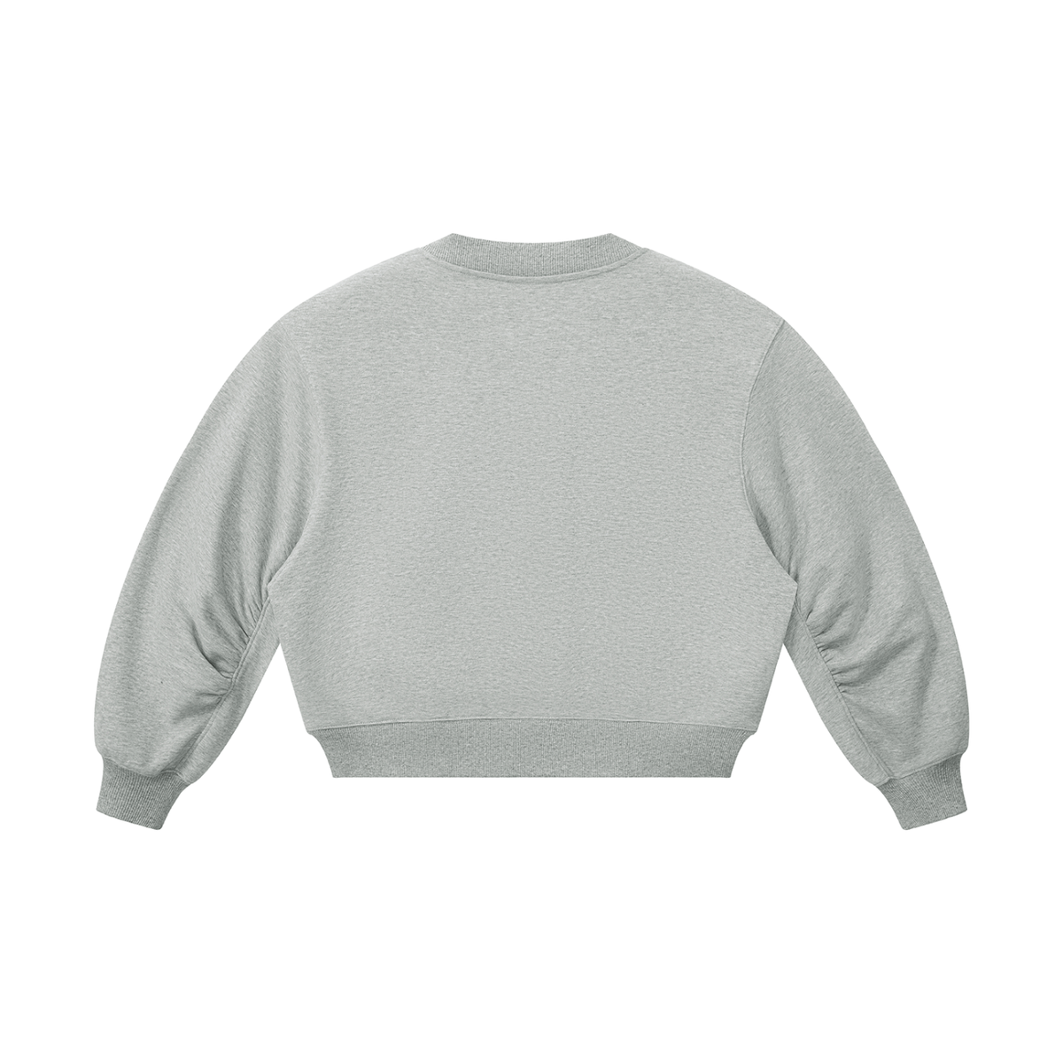 280 GSM Crop V-Neck Sweatshirt