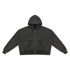 Vintage Wash Fleece Boxy Hoodie