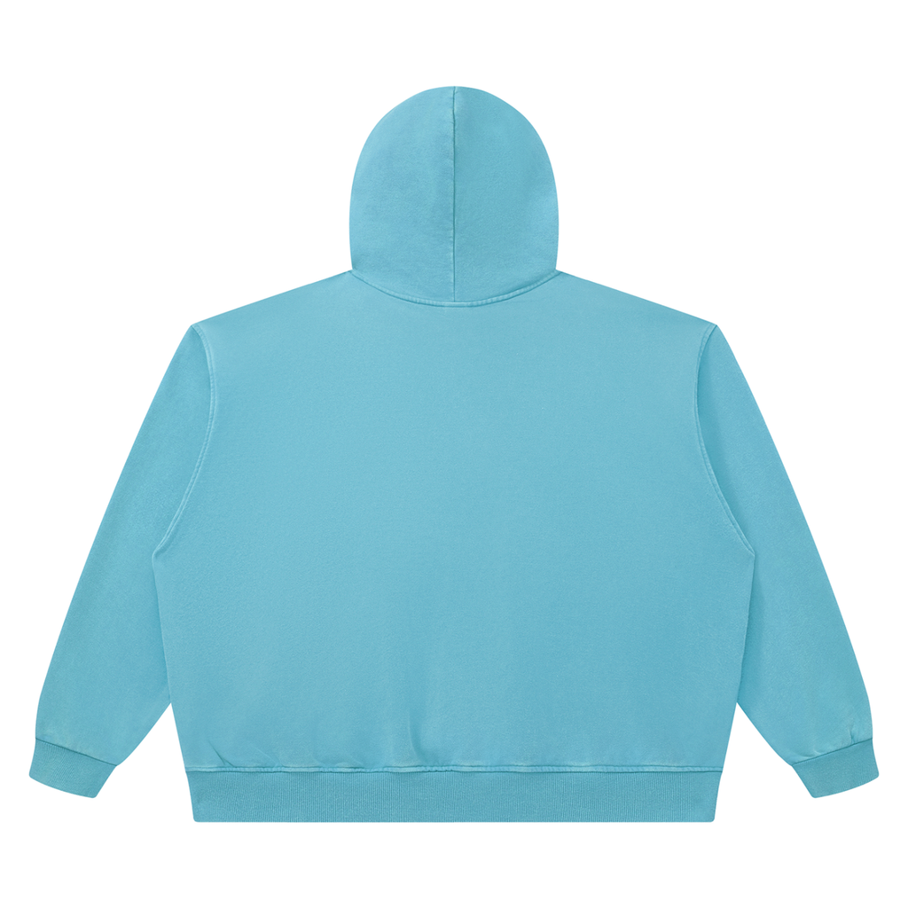 420 GSM Heavyweight Vintage Wash Boxy Hoodie (U)