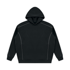 345 GSM Oversized Piping Fleece Hoodie (U)