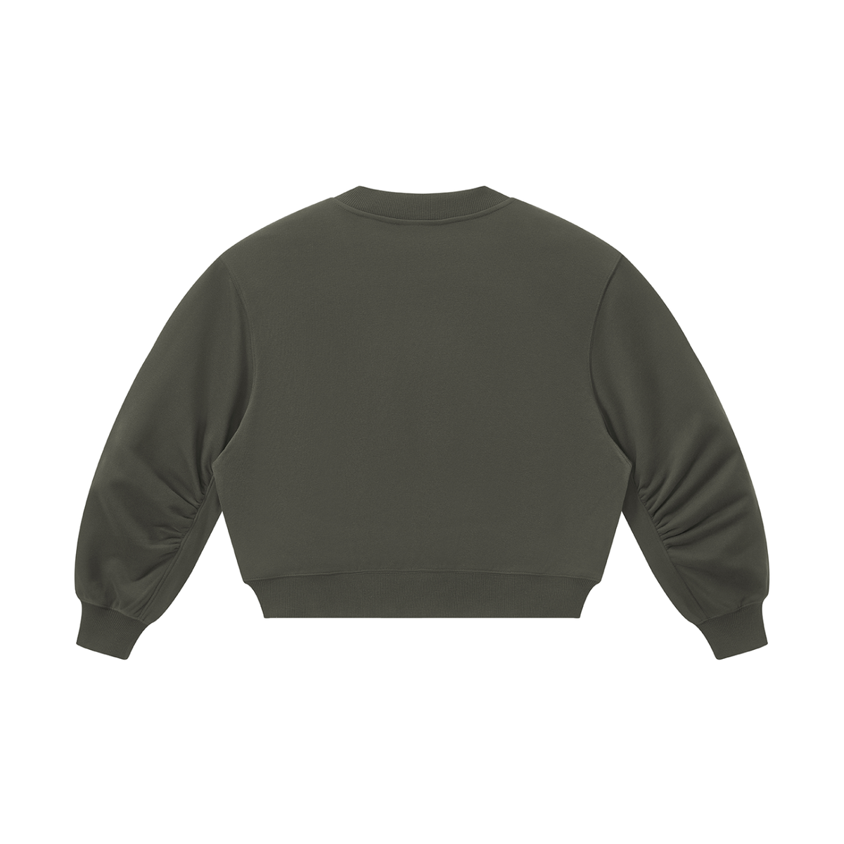 280 GSM Crop V-Neck Sweatshirt