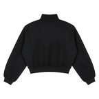 350 GSM Loose Fleece Quarter-Zip Sweatshirt (W)