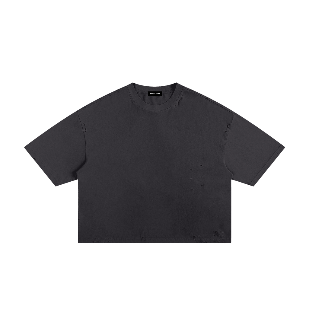 250 GSM Classic Frayed Boxy Tee