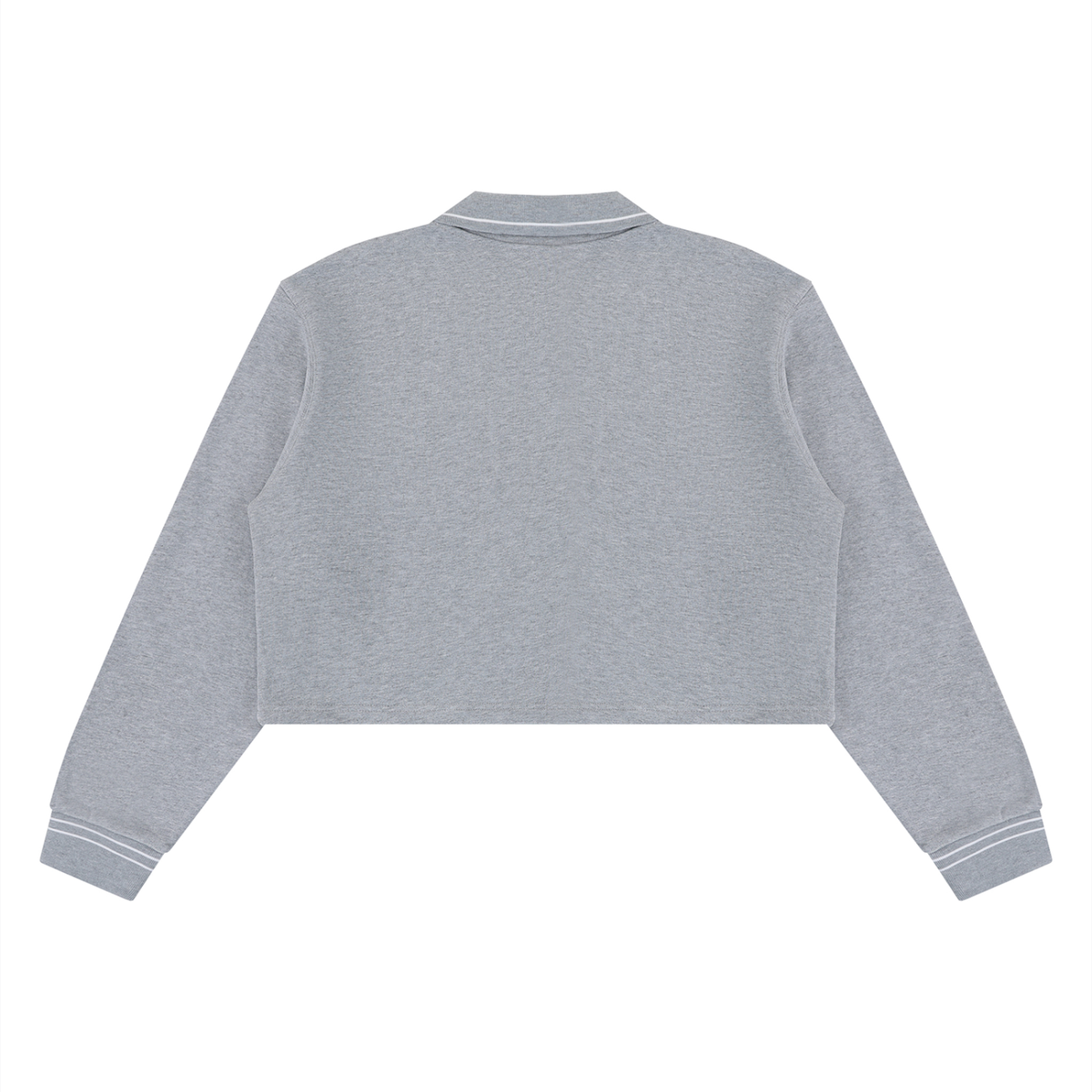 410 GSM Crop Collared Sweatshirt (W)