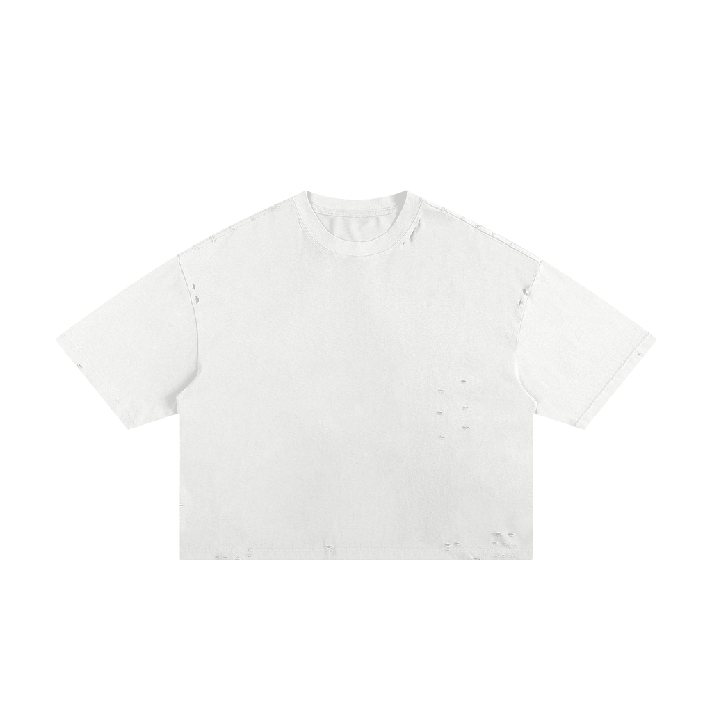 250 GSM Classic Frayed Boxy Tee