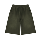 340 GSM  Sunfade Raw Edge Shorts (U)