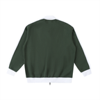 Contrast Trim Stand Collar Jacket II