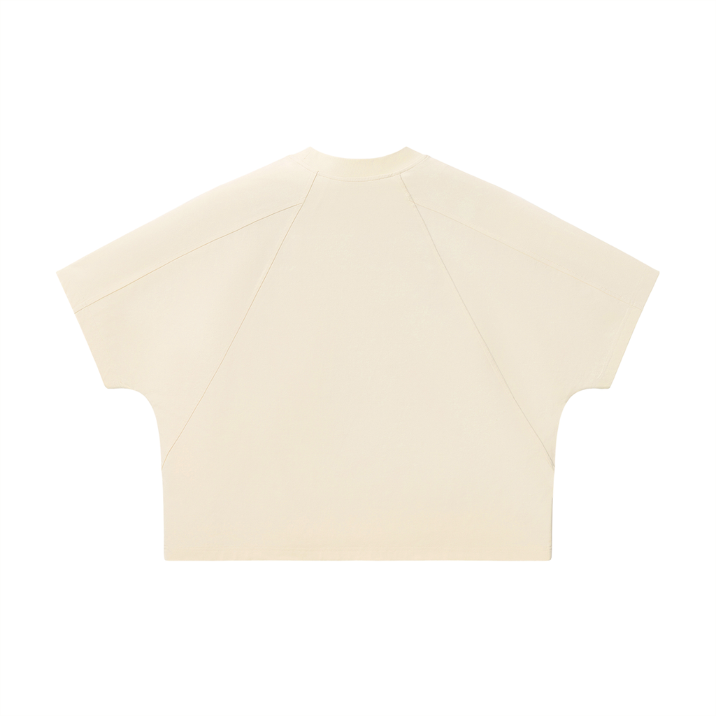 Boxy Tonal Paneling T-Shirt