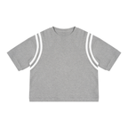 Color Block Waffle Boxy T-Shirt