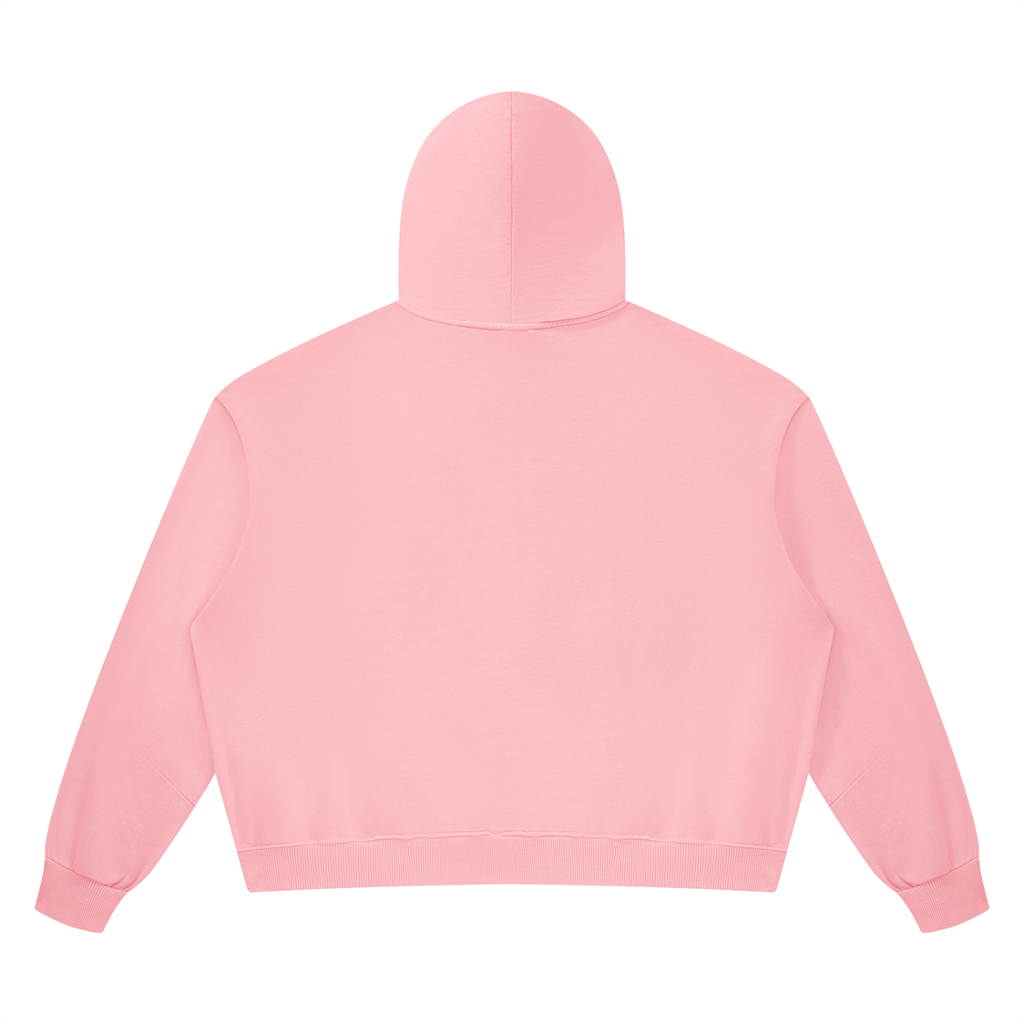 Vintage Wash Boxy Full-Zip Hoodie