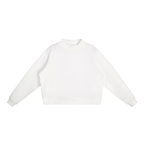 350 GSM Essential Fleece Mock-Neck Crew Sweatshirt (W)