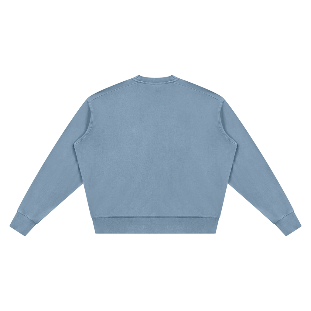 360 GSM Vintage Wash Crewneck Sweatshirt (U)