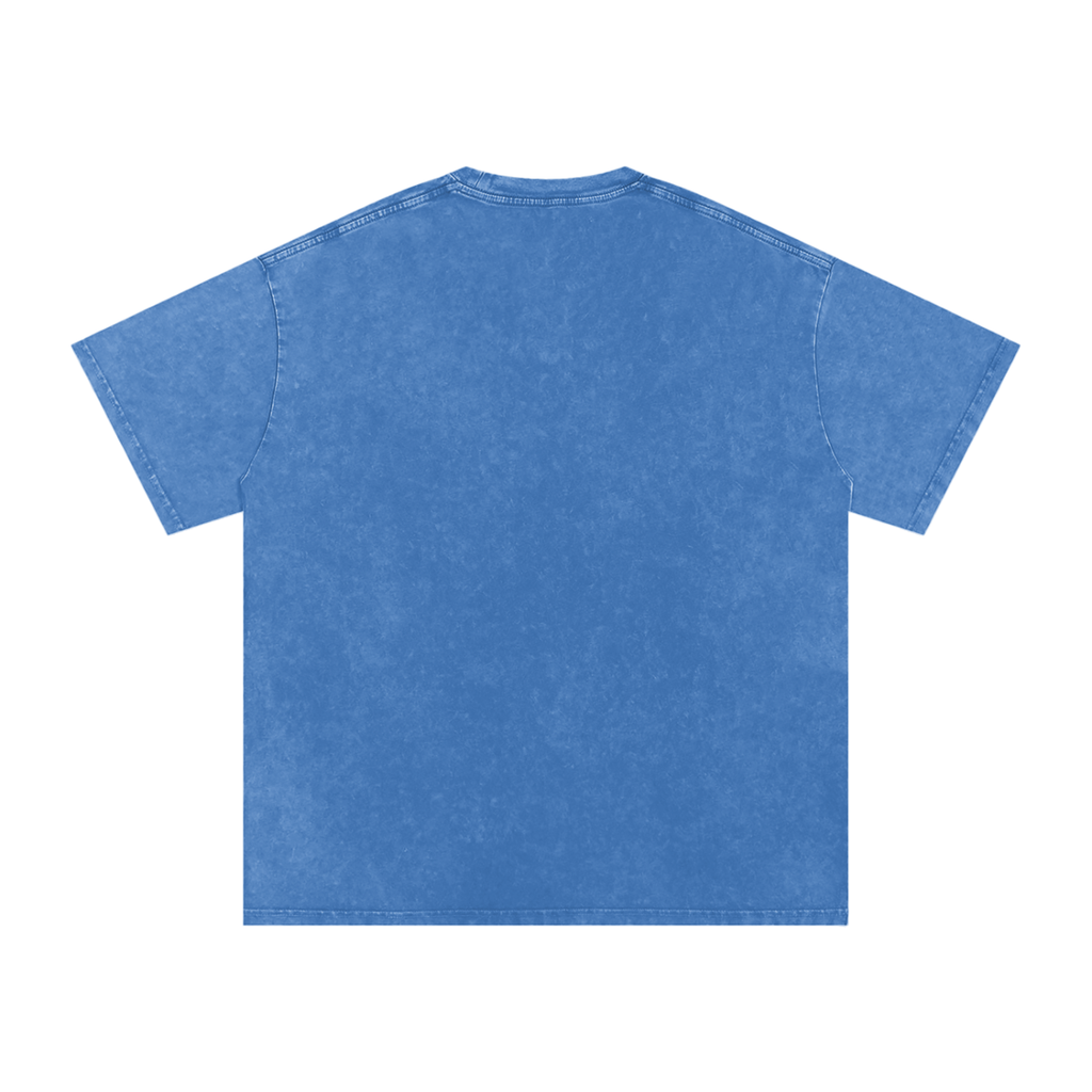 Snow Wash Oversized Cotton T-Shirt