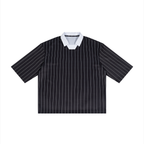Pinstripe Collared Soccer Jersey