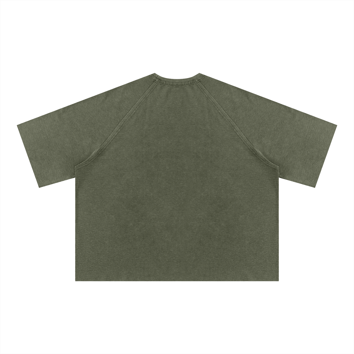 340 GSM Mineral Wash Boxy Waffle T-Shirt (U)