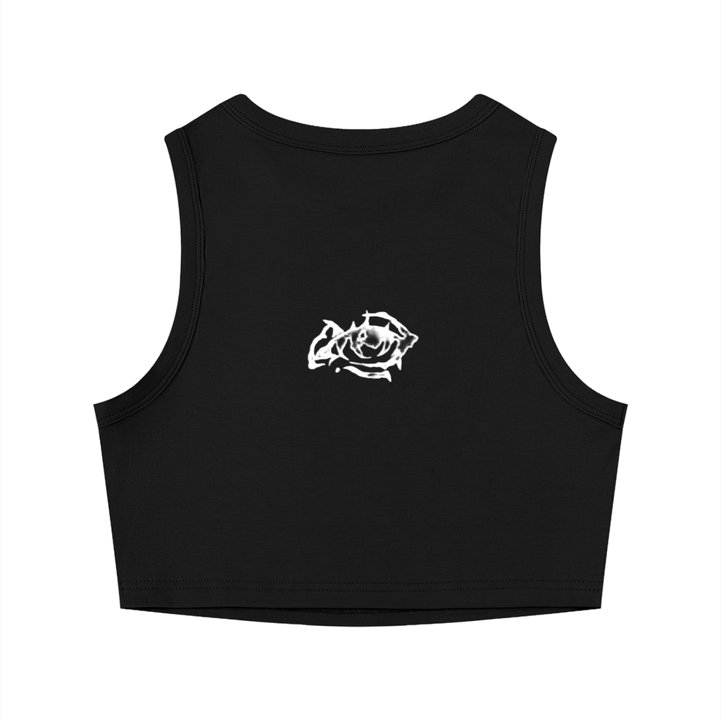 Women's Tight Crewneck Crop Tank Top