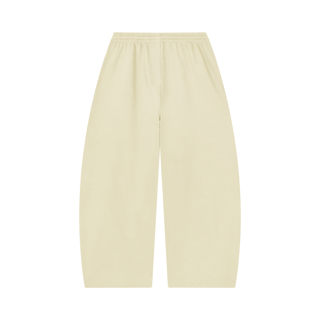 360 GSM Waffle Barrel Leg Pants (u)