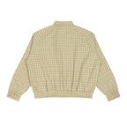 130 GSM Plaid Full-Zip Track Jacket (U)