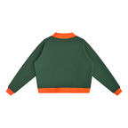 350 GSM Mock Neck Crewneck Sweatshirt (W)