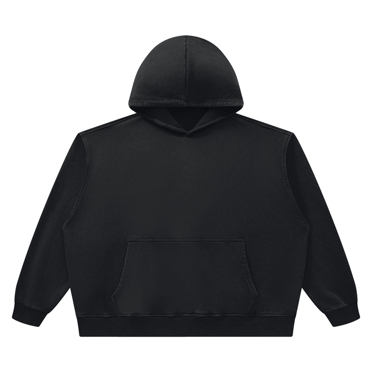 420 GSM Heavyweight Vintage Wash Boxy Hoodie (U)