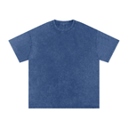 Snow Wash Oversized Cotton T-Shirt