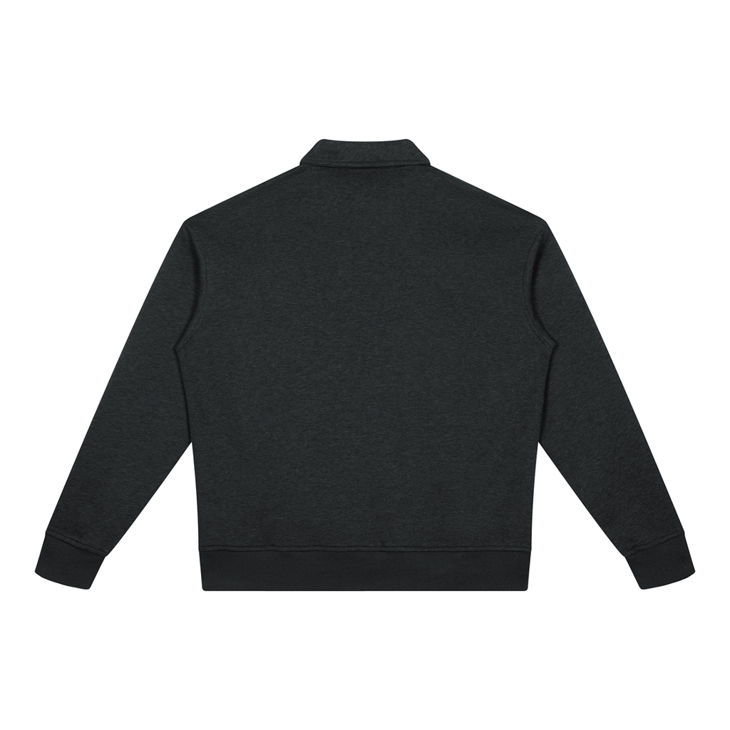 350 GSM Boxy Quarter-Zip Sweatshirt (U)